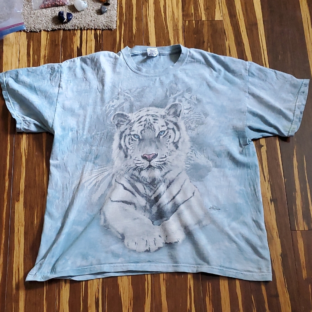 White Tiger Graphic T-Shirt - Picture 1 of 4